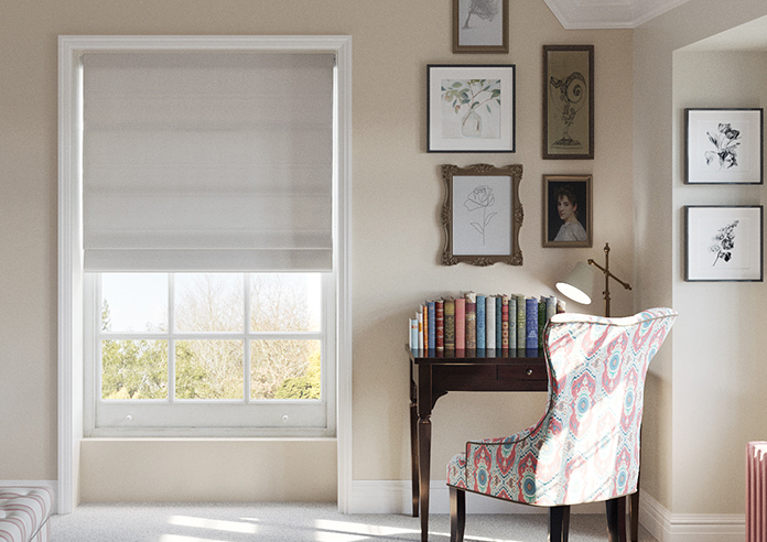 Oslo, Parchment - Twist&Fit Roman Blind - Image 3